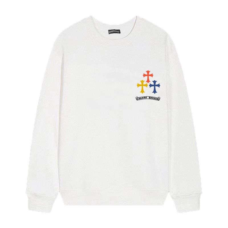 Chrome Hearts Multi Color Horseshoe Crewneck Sweatshirt