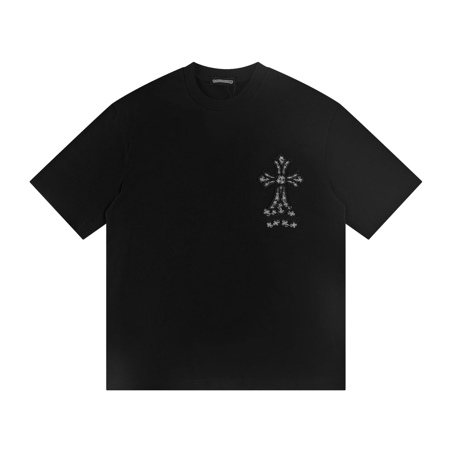 Chrome Hearts Floral Cross Logo T-Shirt Black