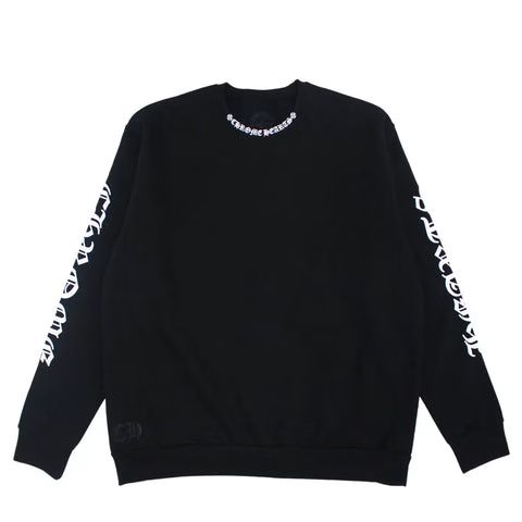 Chrome Hearts Neck Logo Long Sleeve Black