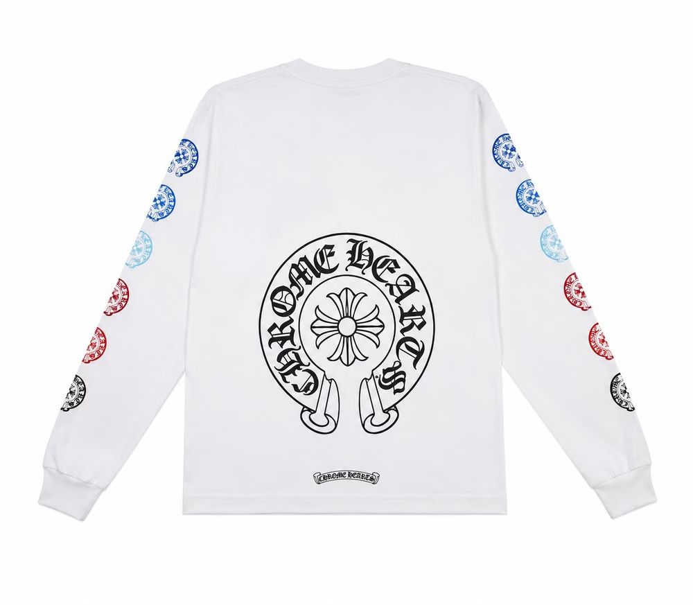 Chrome Hearts White Long Sleeve
