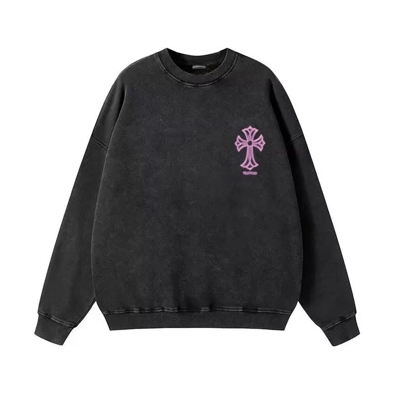 Chrome Hearts Neon Pink Cross Long Sleeve
