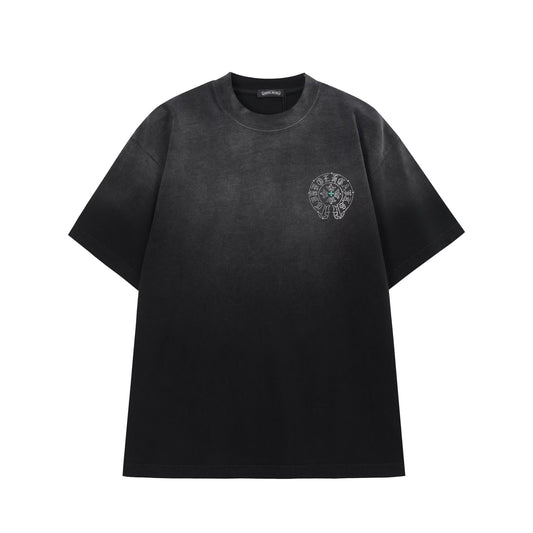 Chrome Hearts Crystal Horseshoe T-Shirt Black