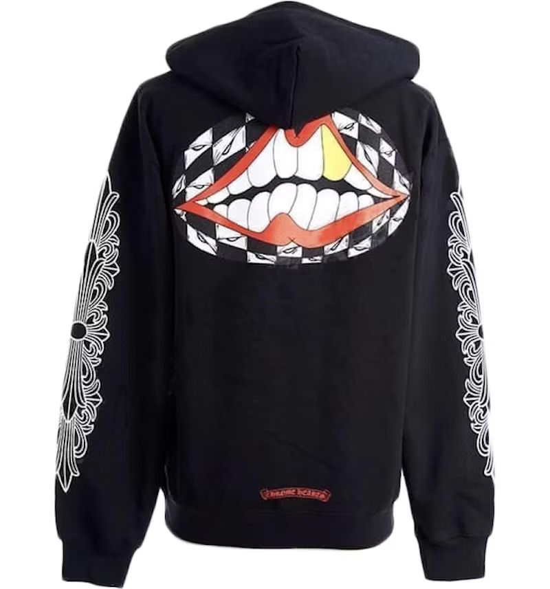 Chrome Hearts Matty Boy Flower Chomper Hoodie