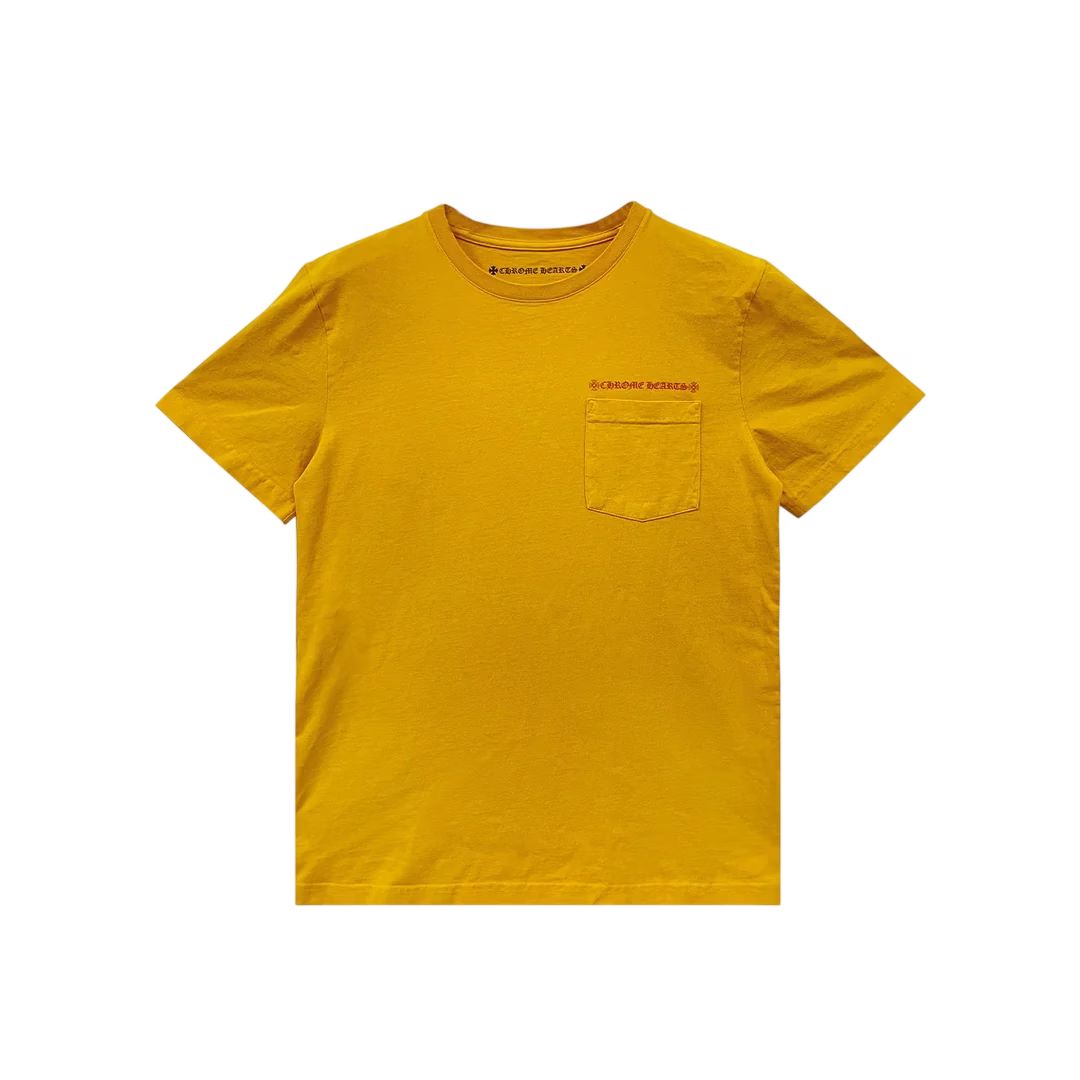 Yellow Chrome Heart Shirt