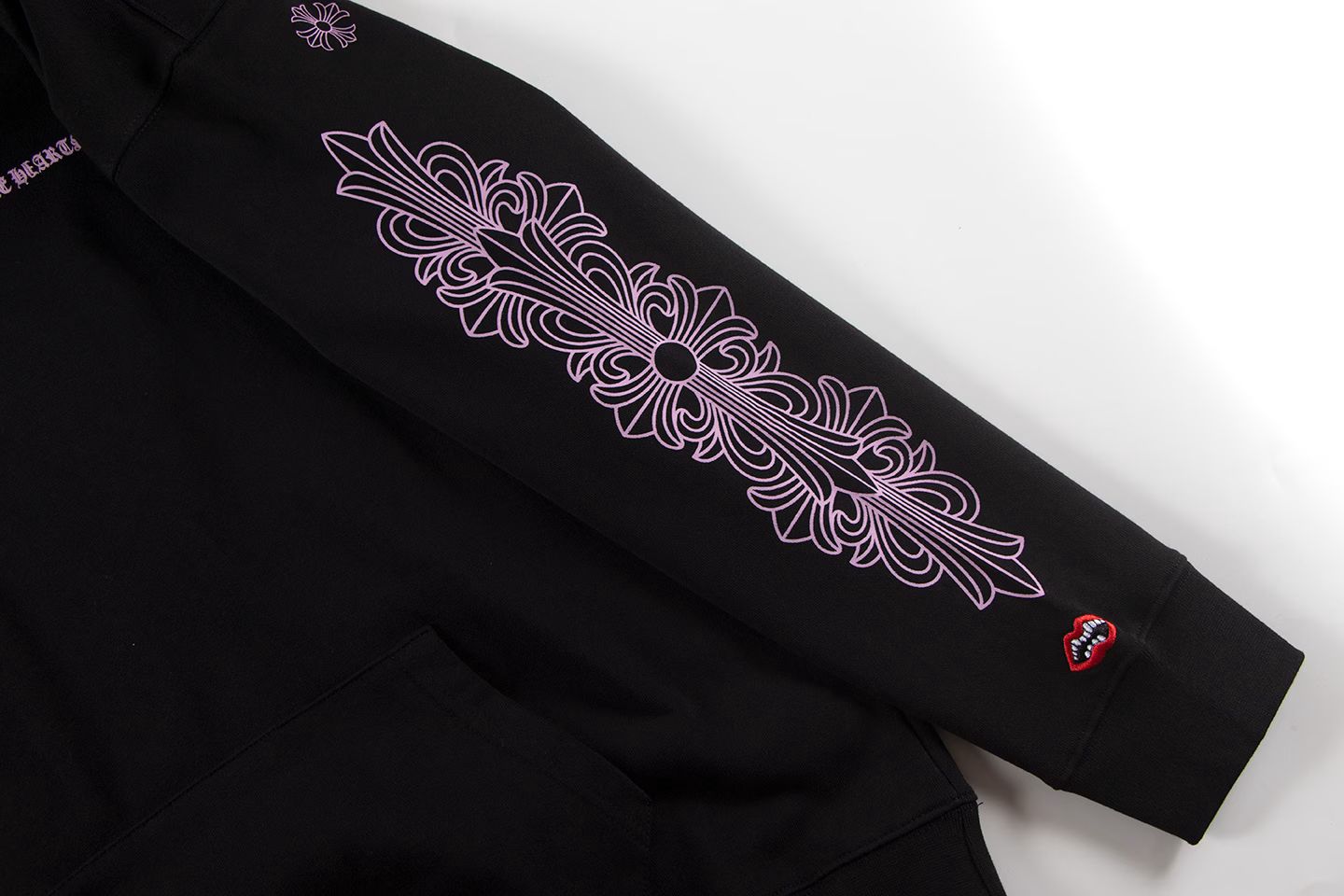 Chrome Hearts Matty Boy Shoulder Logo Hoodie