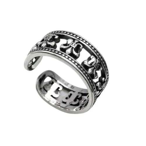 Chrome Hearts Fleur-de-Lis Wrap Ring