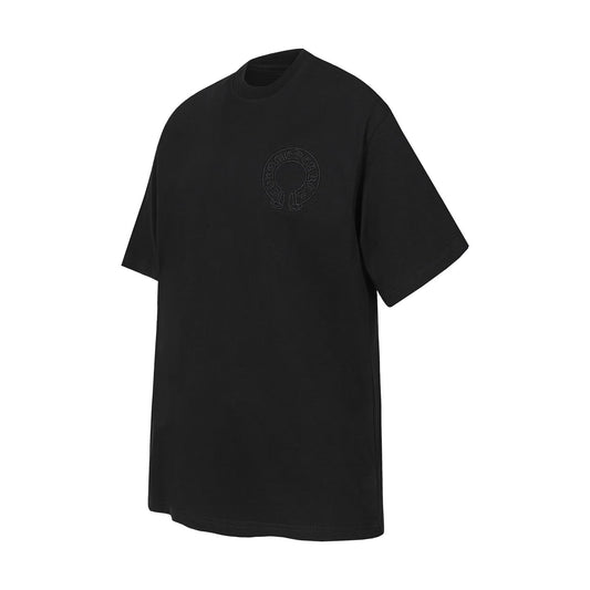 Chrome Hearts Black Gothic Cross T-Shirt