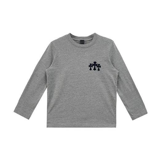 Grey Chrome Hearts Shirt