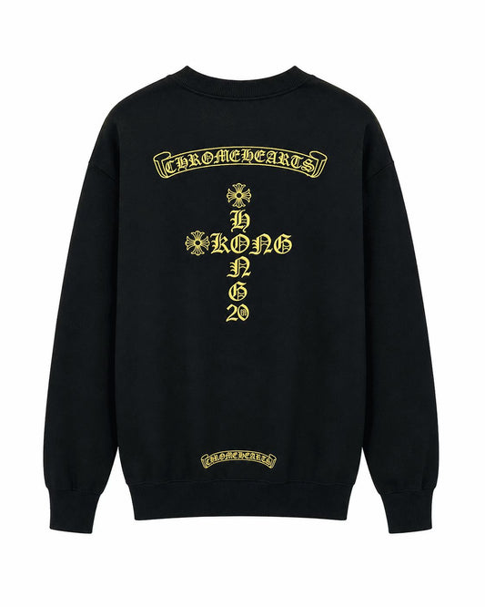 Chrome Hearts Black Logo Knit Cardigan