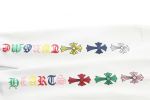 Chrome Hearts Multi Color Cross Cemetery Hoodie White
