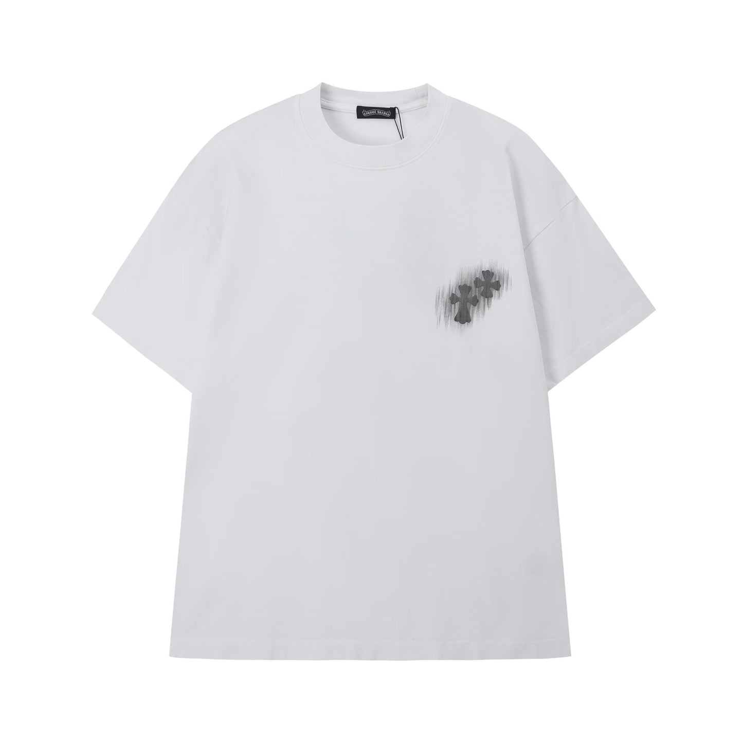 Chrome Hearts White Airbrush Horseshoe T Shirt