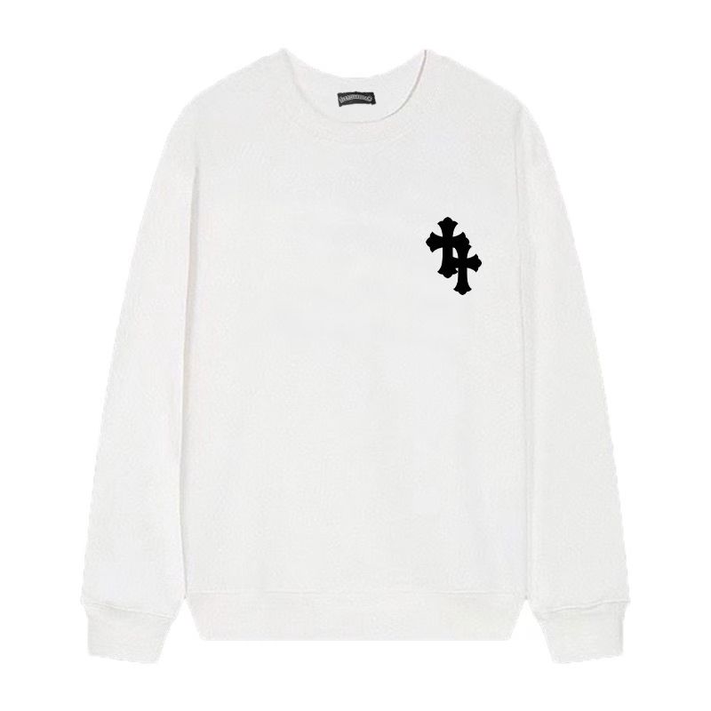 Chrome Hearts Floral Cross Long Sleeve (White)
