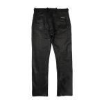 Chrome Heart Leather Fleur Knee Pants