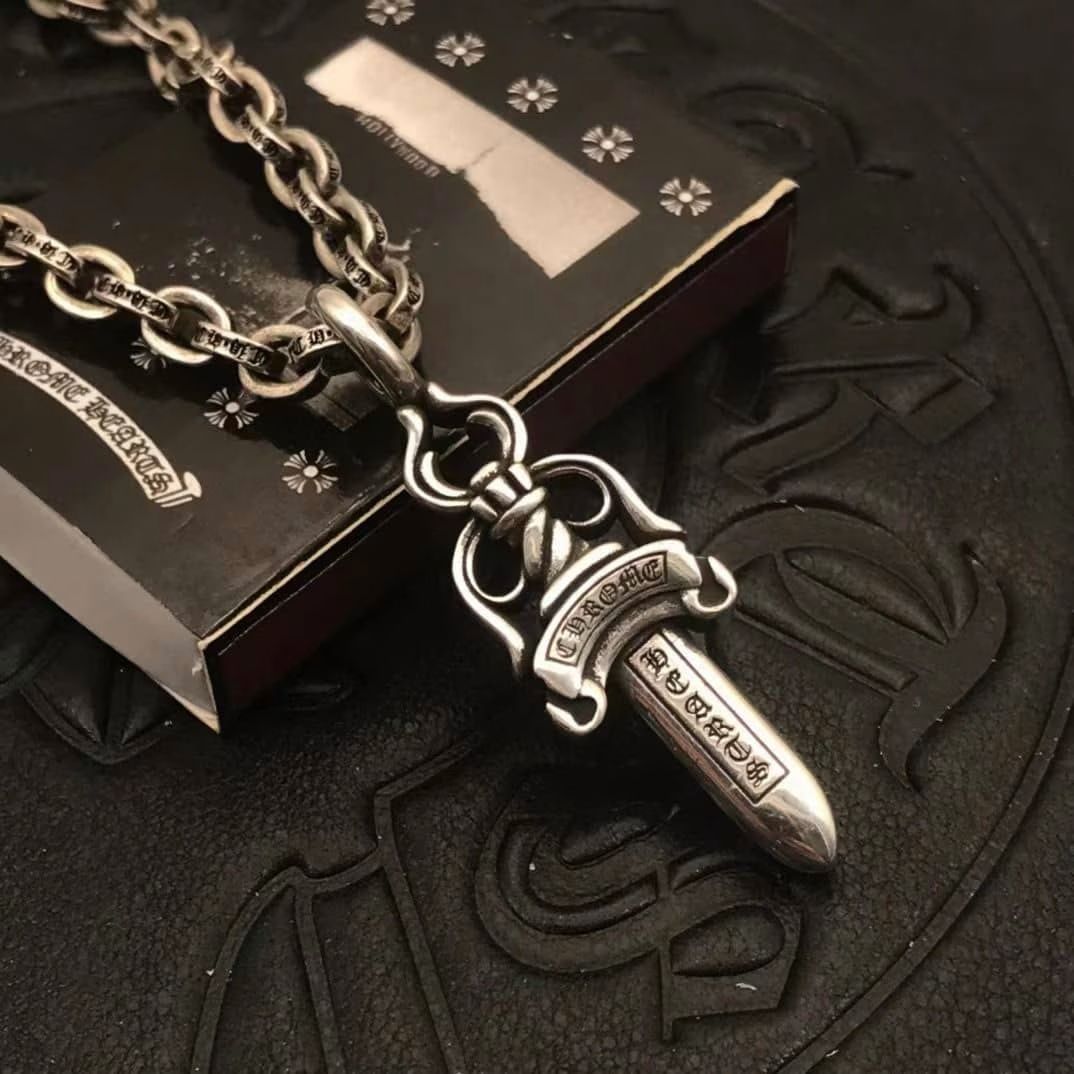 Chrome Hearts Sword Pendant Necklace