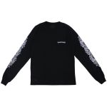 Chrome Heart Eye Chart Pink Dagger Long Sleeve T Shirt
