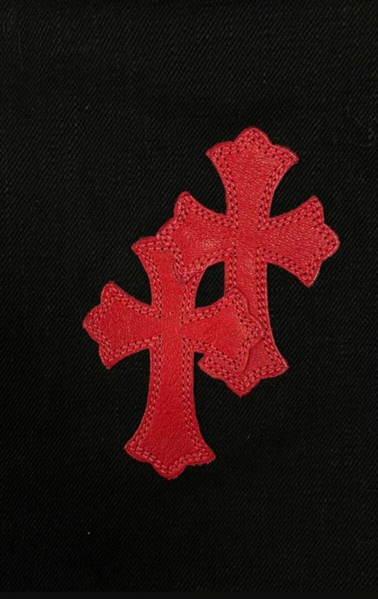 Chrome Hearts Levi’s Red Cross Patch Jeans – Black
