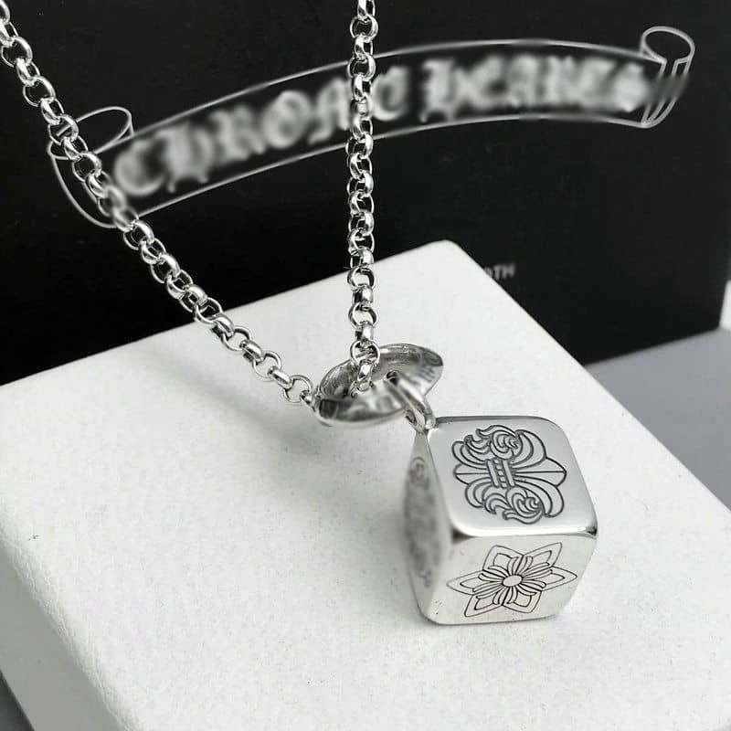 Chrome Hearts Dice Pendant Necklace