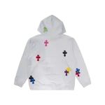 Chrome Hearts x Matty Boy Cross Patch Hoodie