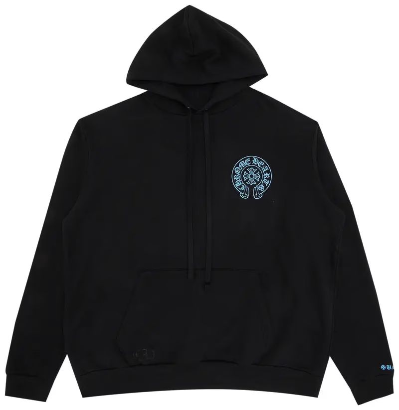 Black Chrome Hearts Online Exclusive Hoodie