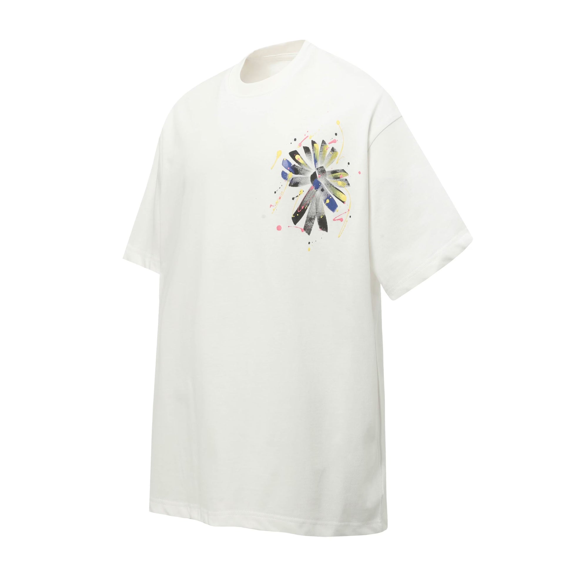 Chrome Hearts Paint Splatter Cross T-Shirt White