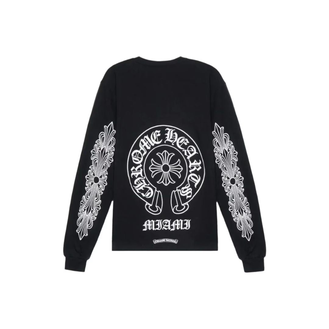Chrome Hearts Black Long Sleeve