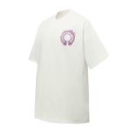 Chrome Hearts Purple Horseshoe Graphic T-Shirt White