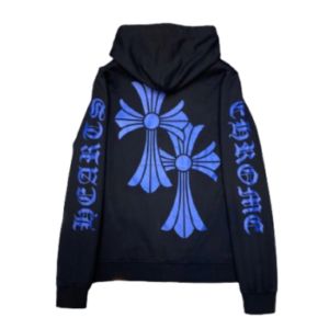 Chrome Hearts Blue Emblem Hoodies