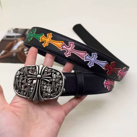 Chrome Hearts Rainbow Cross Belt
