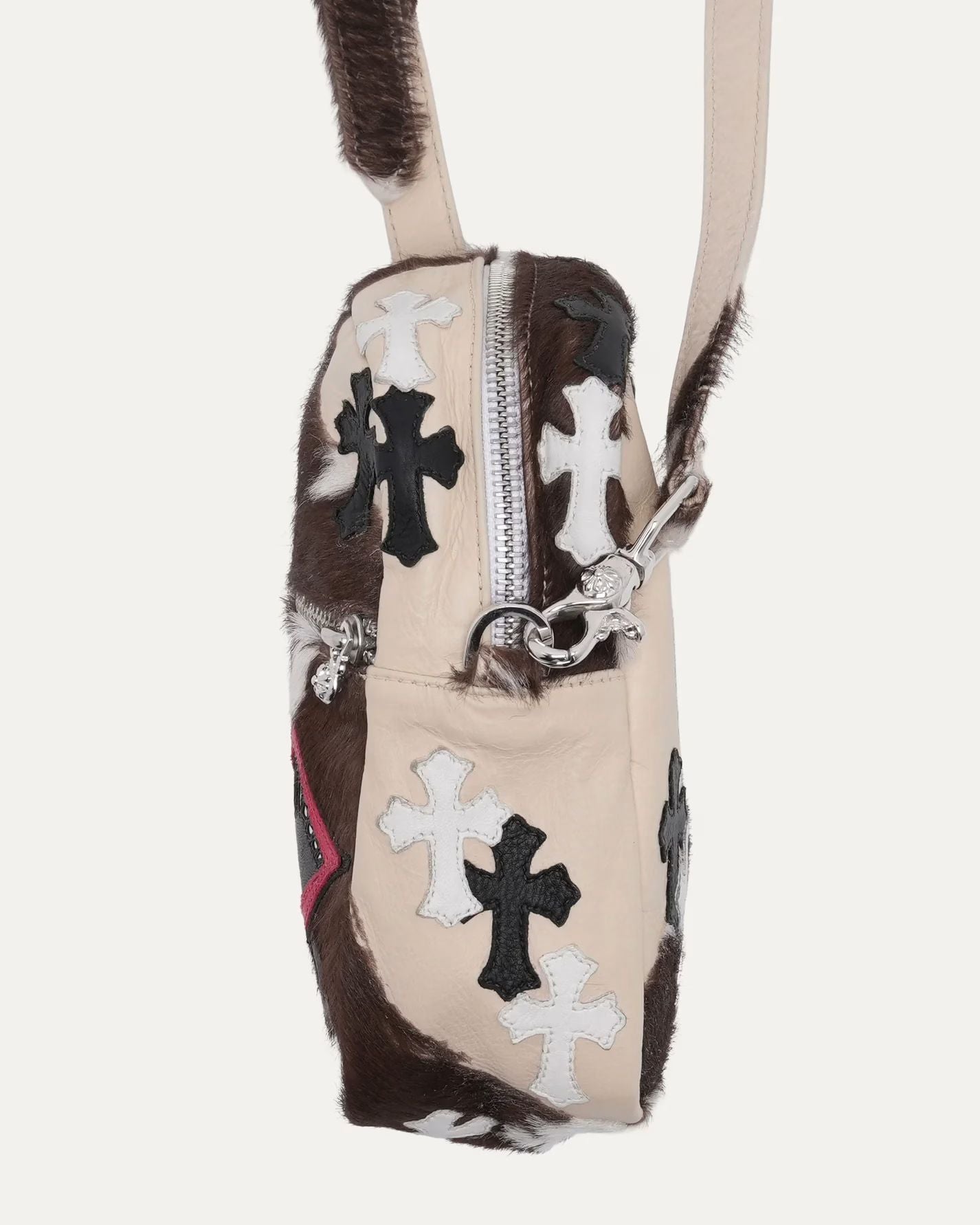 Chrome Hearts Matty Boy Chomper Cow Hide Taka Bag
