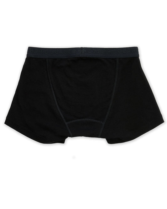 Chrome Hearts Black Cotton Boxer Brief with Black Tonal