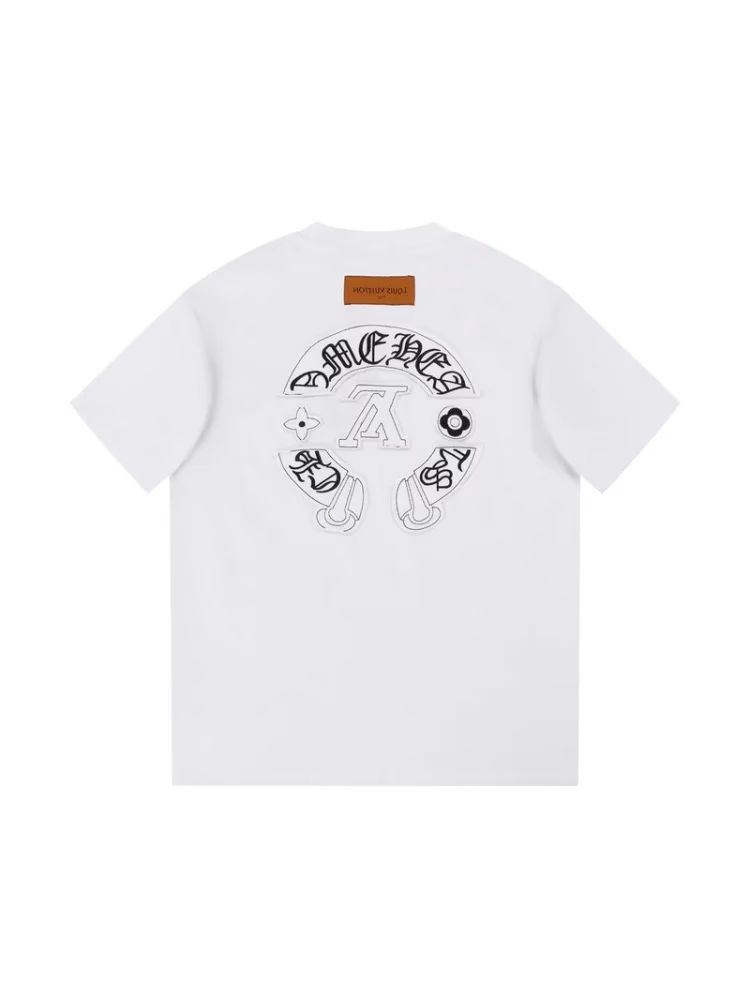Louis Vuitton X Chrome Hearts T-Shirt White