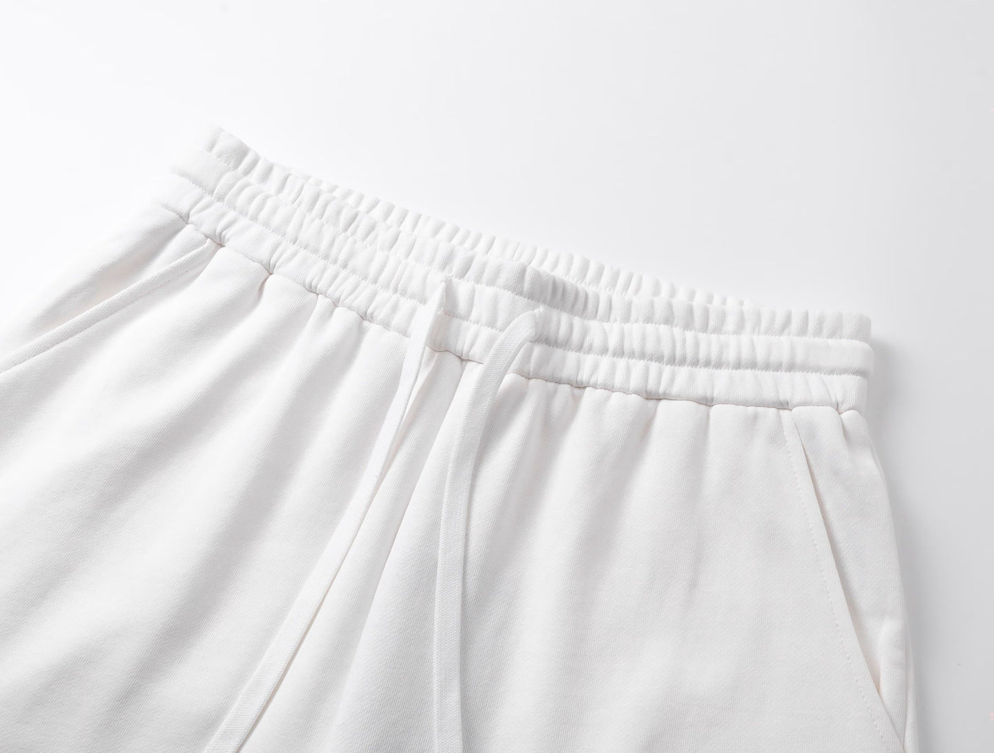 Chrome Hearts White Cross Embroidery Sweat Shorts