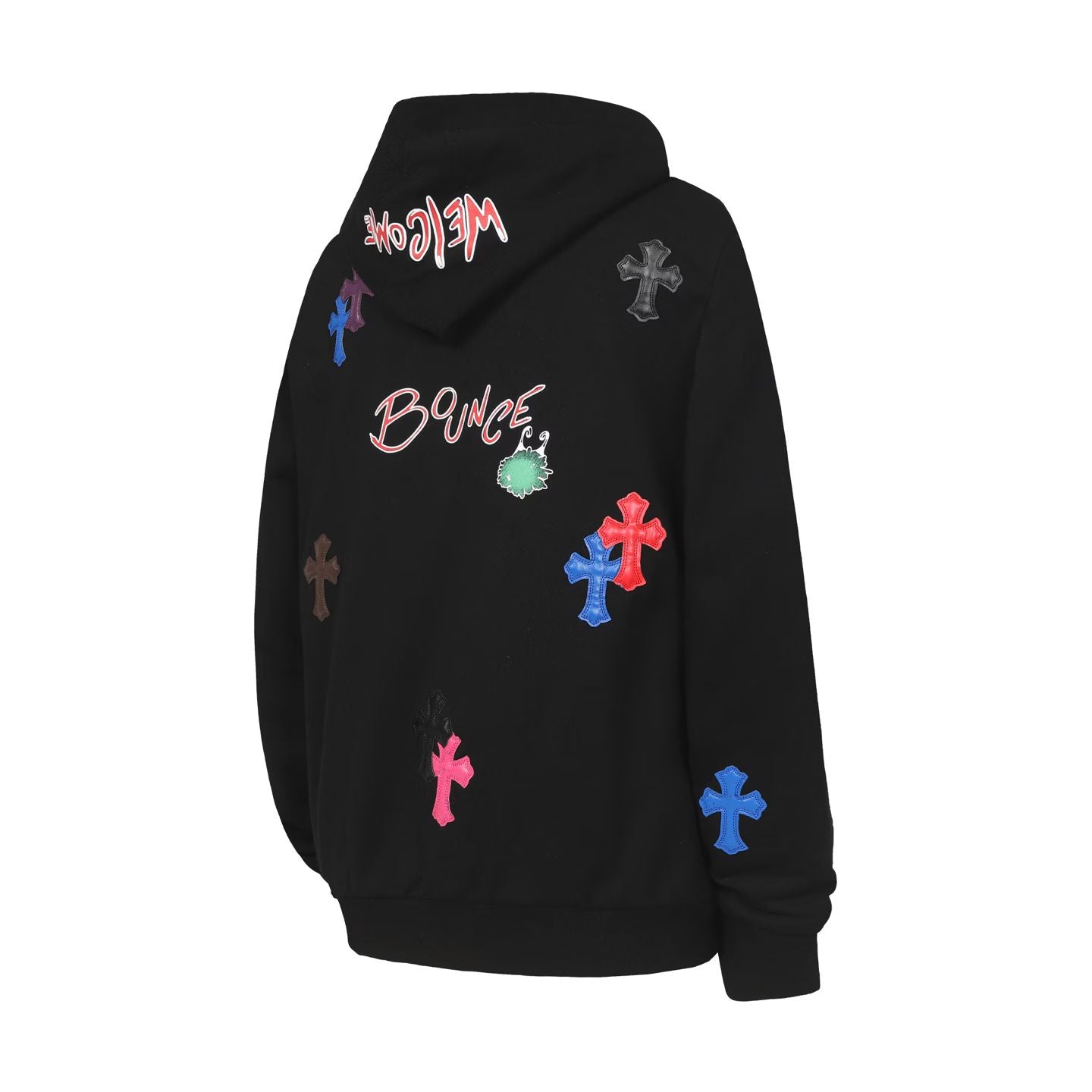 Chrome Hearts Multicolor Hoodie Black