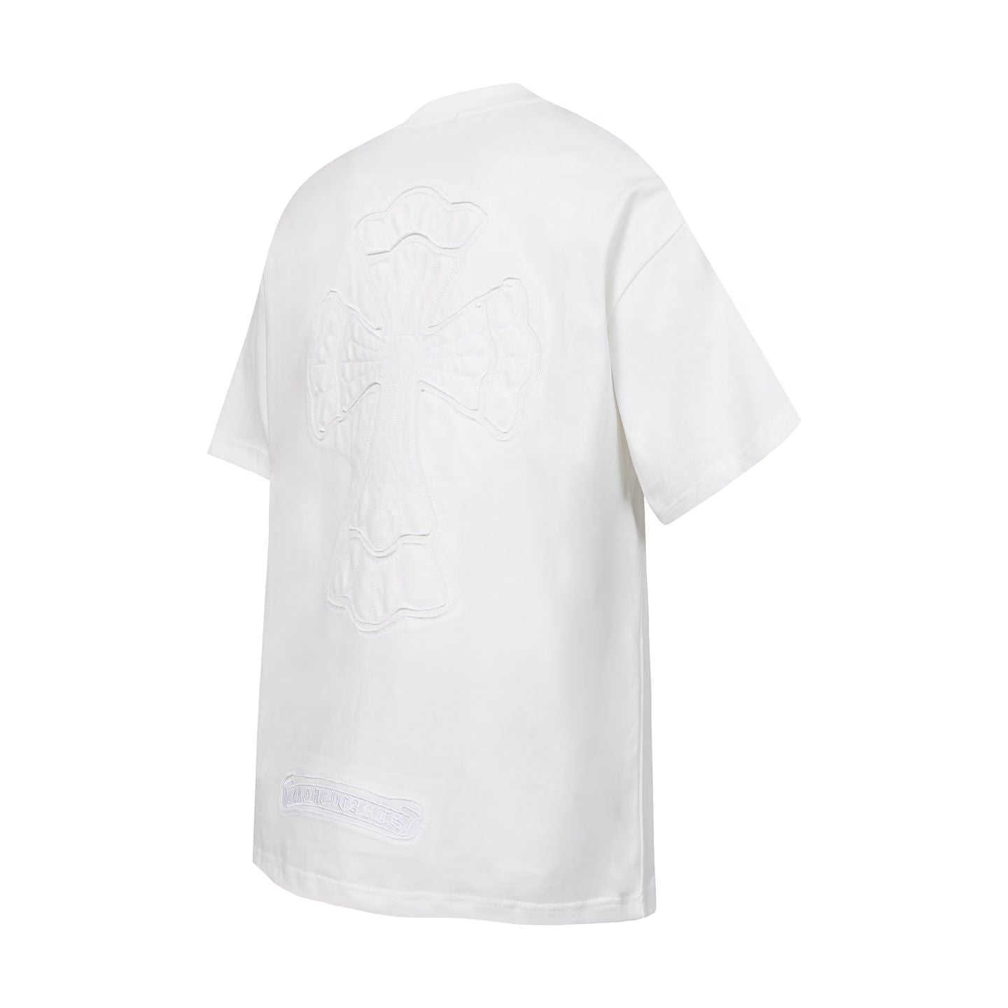 Chrome Hearts White Gothic Cross T-Shirt
