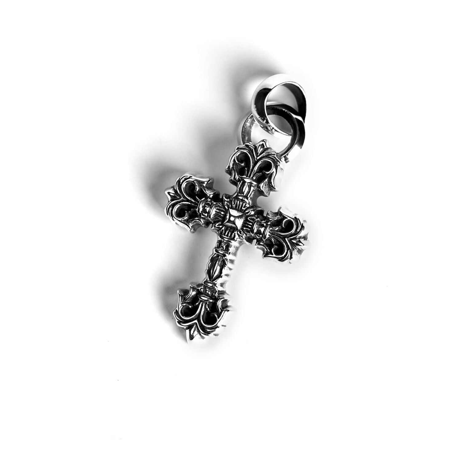 Xs Filigree Cross Pendant With Bail