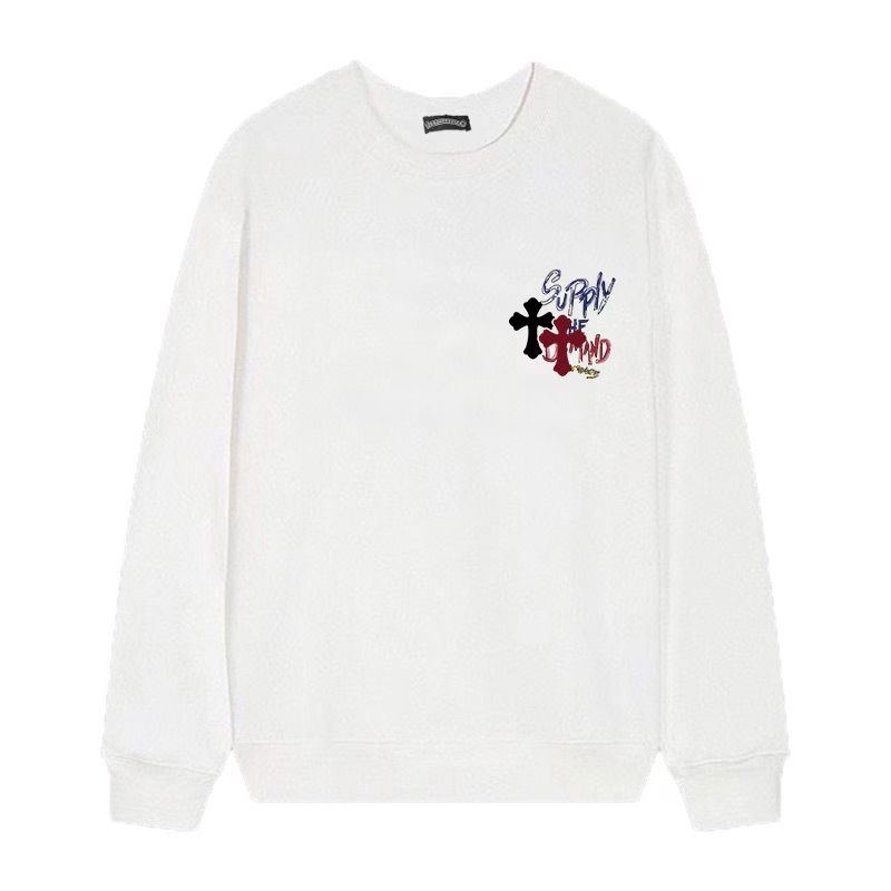 Supply The Demand Cross Graphic Sweatshirt – White