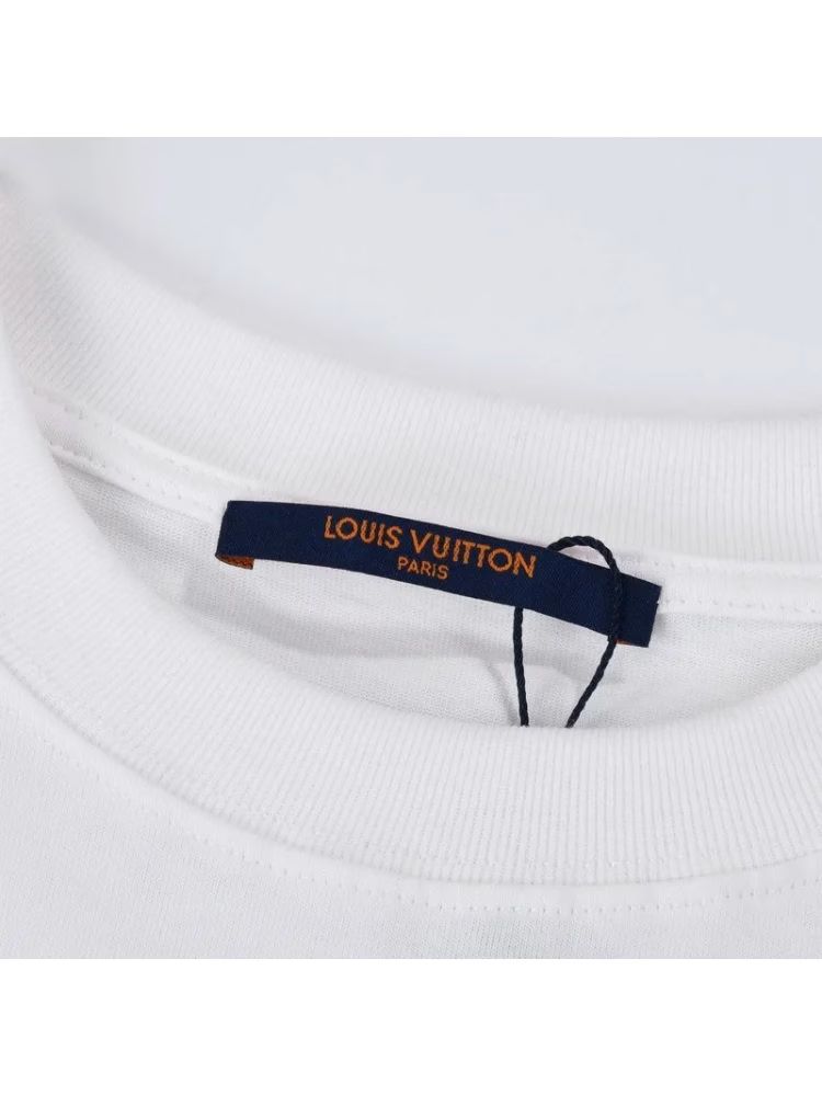 Louis Vuitton X Chrome Hearts T-Shirt White