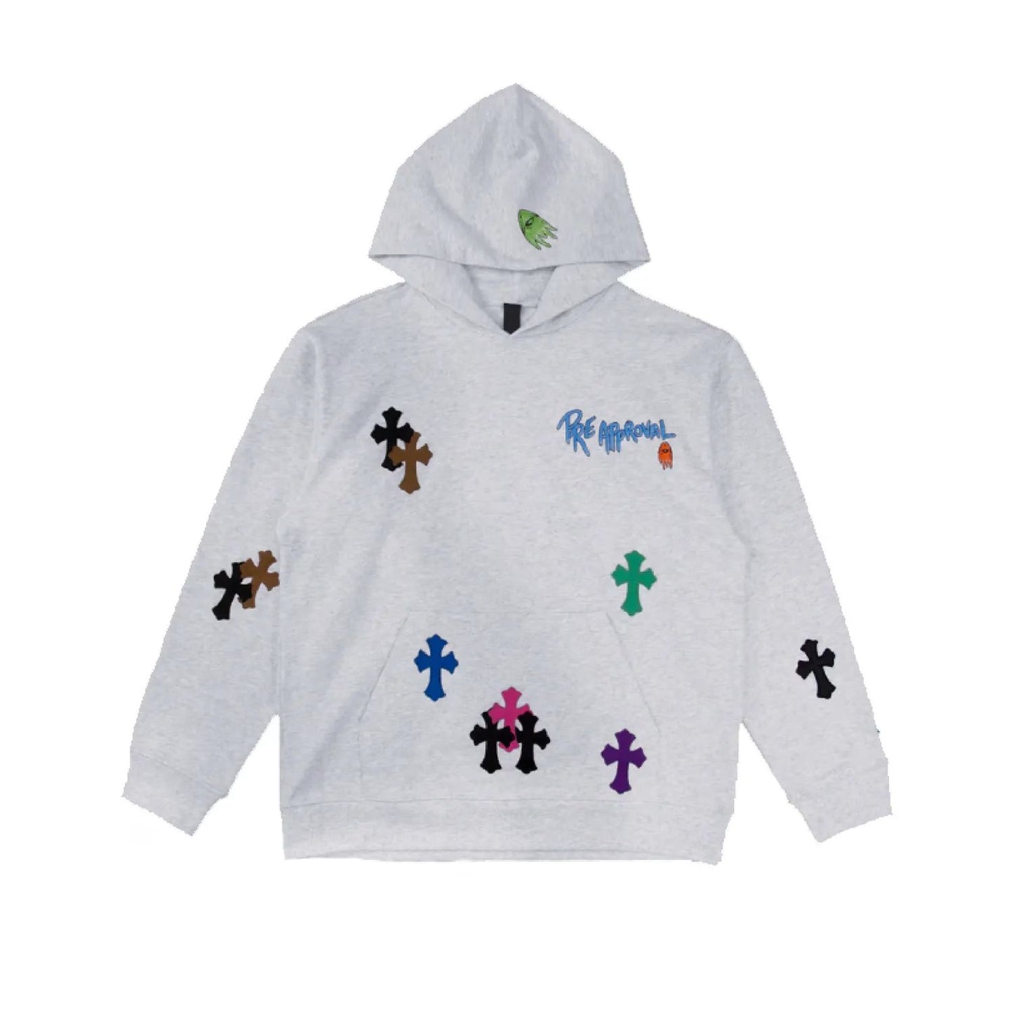 Chrome Hearts x Matty Boy Cross Patch Hoodie