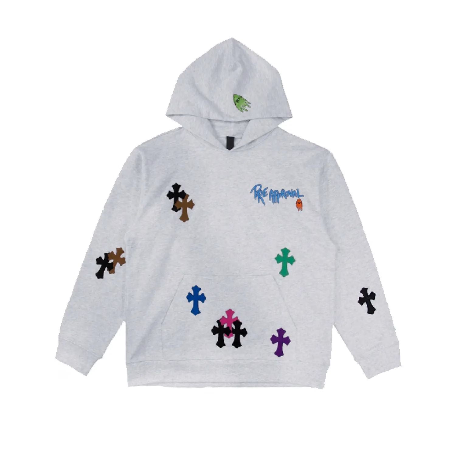 Chrome Hearts x Matty Boy Cross Patch Hoodie