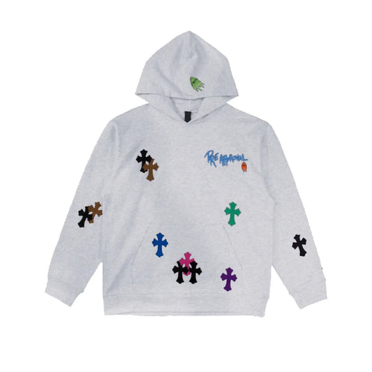 Chrome Hearts x Matty Boy Cross Patch Hoodie