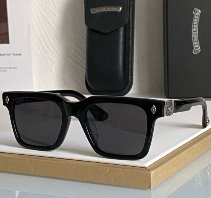 Chrome Hearts Black Glasses