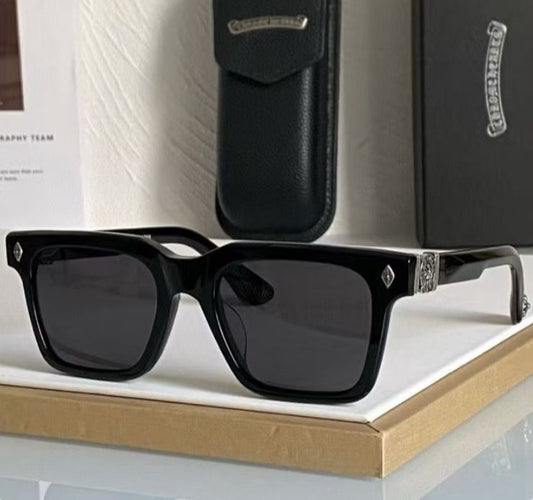 Chrome Hearts Black Glasses