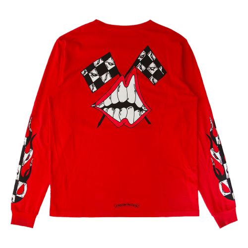 Red Chrome Hearts Long Sleeve
