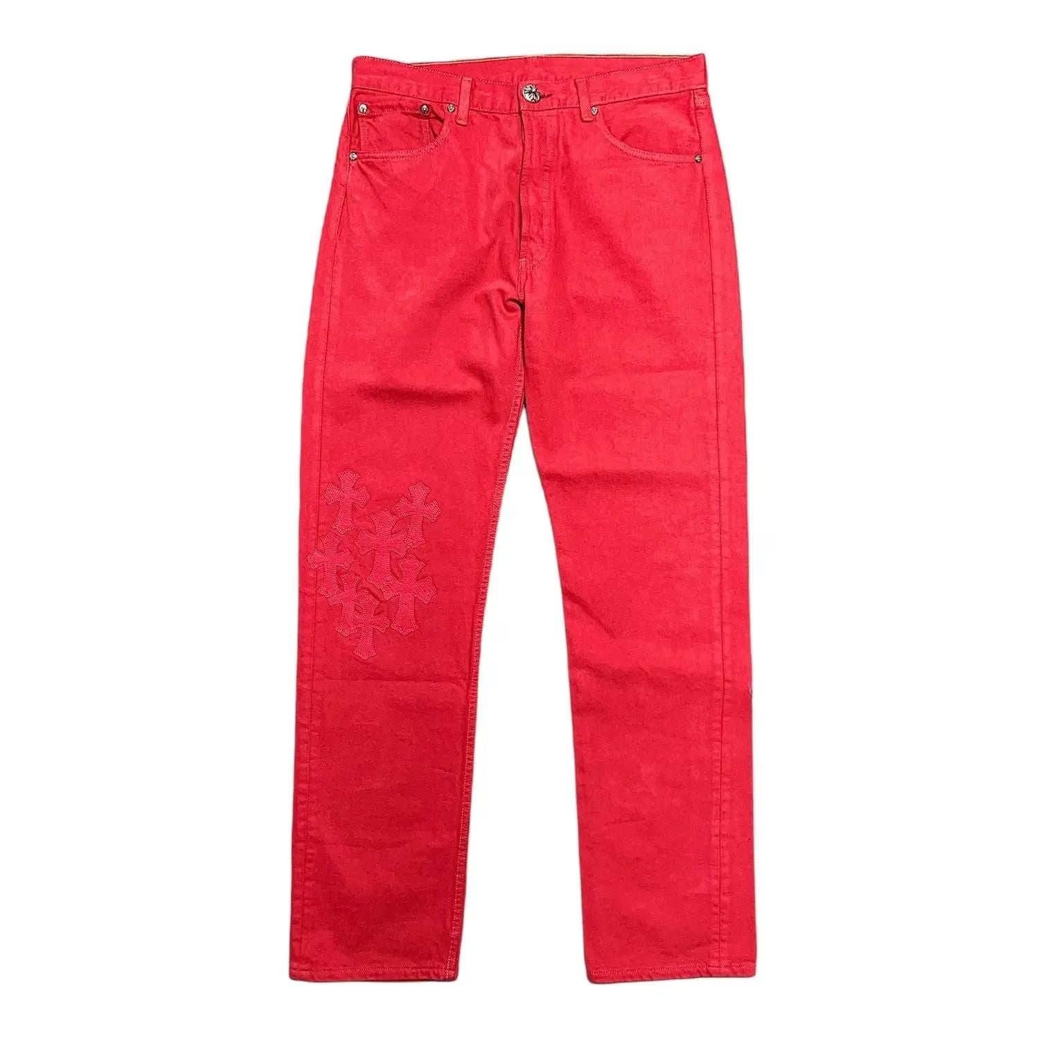 Chrome Hearts Levi’s Cross Patch Jeans