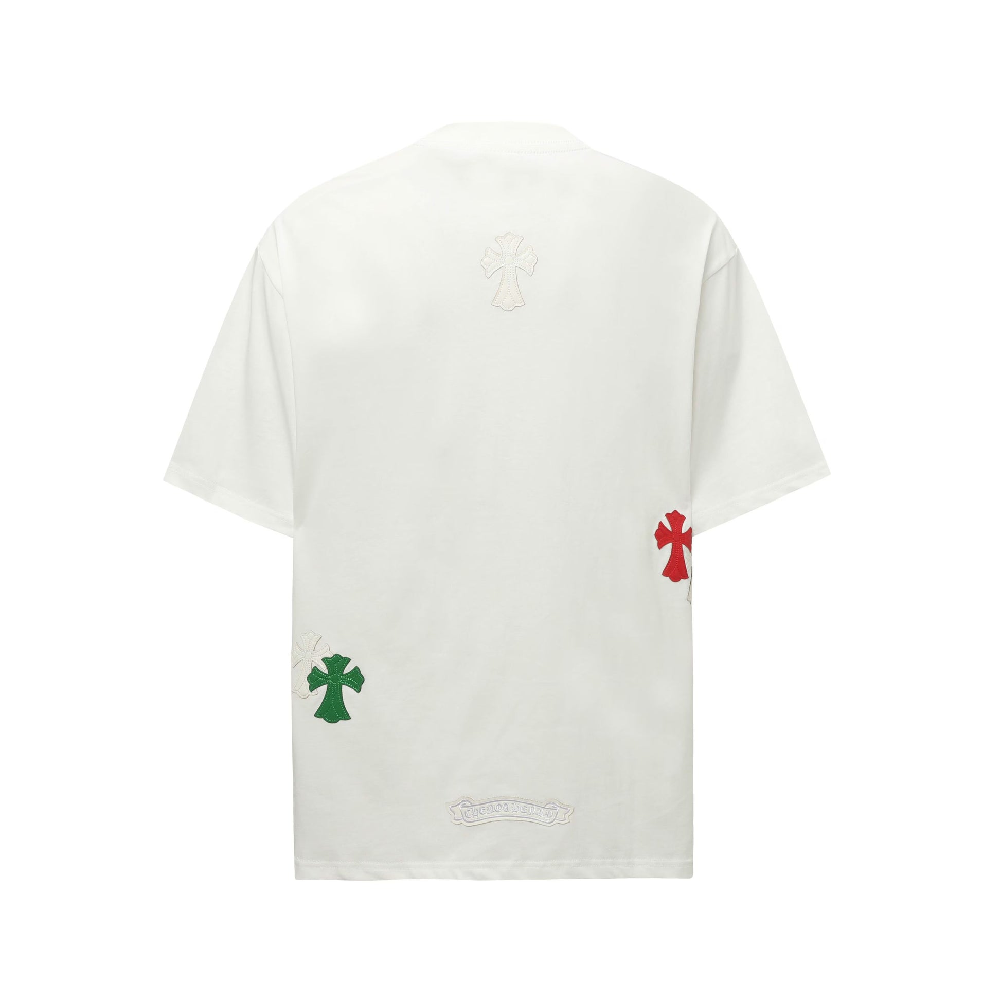 Chrome Hearts Triple Cross Patch White Shirt