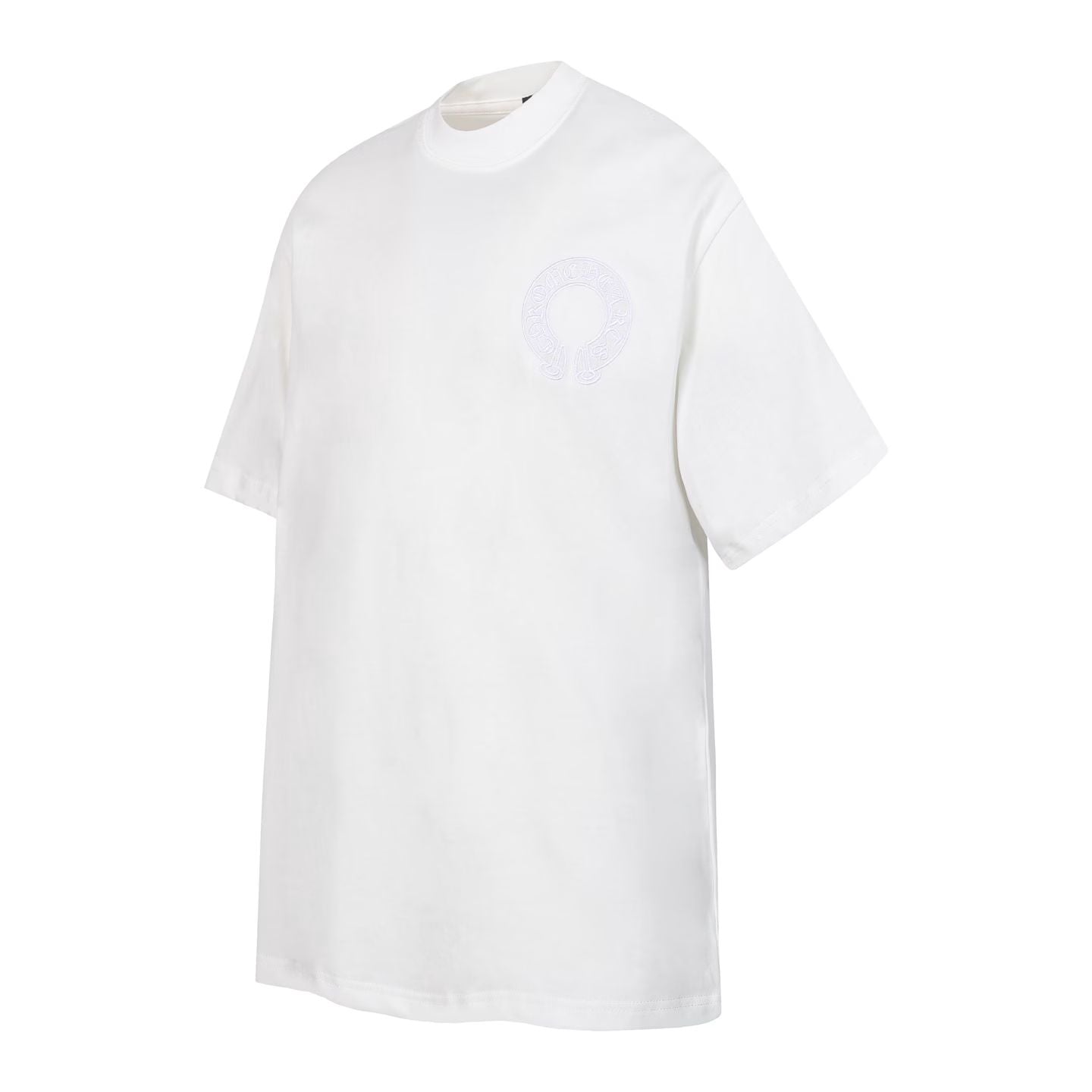 Chrome Hearts White Gothic Cross T-Shirt