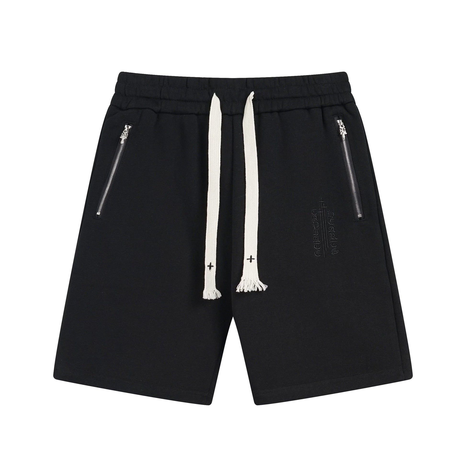 Chrome Hearts Black Cross Sweat Shorts