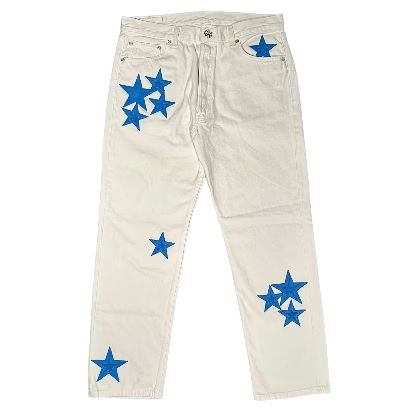 Chrome Hearts Star Patch Jeans