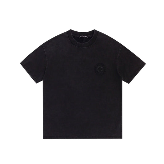 Chrome Hearts Black Wash Fuck You Horseshoe Tee