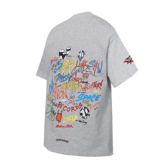 Chrome Hearts Graffiti Pocket T-Shirt Grey